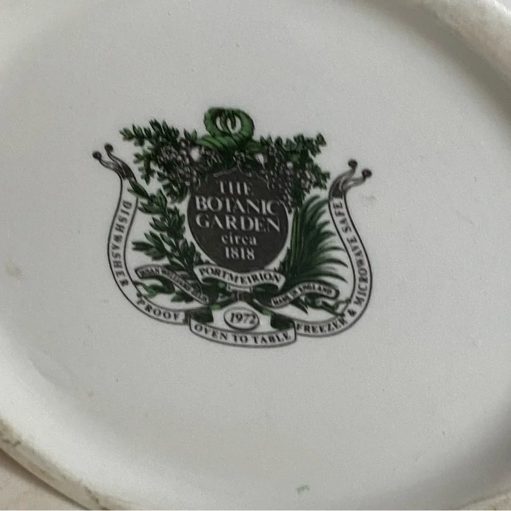 Discontinued Portmeirion Botanic Garden Forget-Me-Not Lotion Soap Dispenser